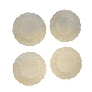 Classic Ivory 8” Dinner Plate Set of 4